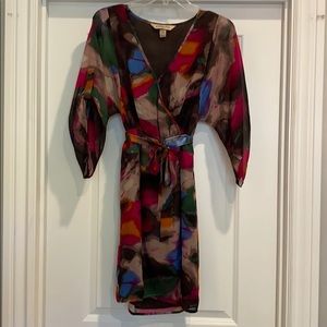 100% silk, Kimono style dress